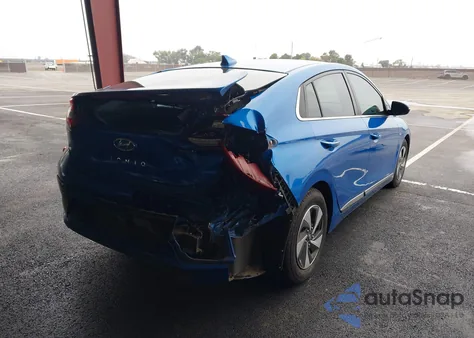 2018 Hyundai Ioniq Hybrid Sel из США, поврежденный, VIN KMHC75LC6JU102873